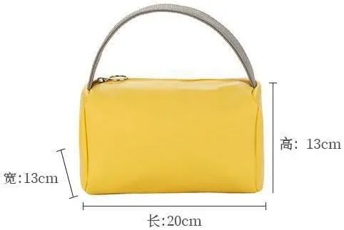 Waterproof cosmetic bag, large capacity, portable, fashionable, and high appearance cosmetic bag