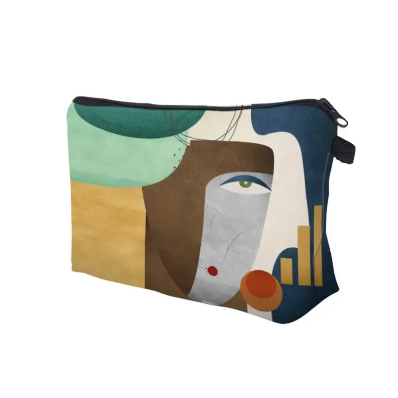 Waterproof Makeup Bag for Women - Roomy Travel Toiletry Bag with Fashionable Design