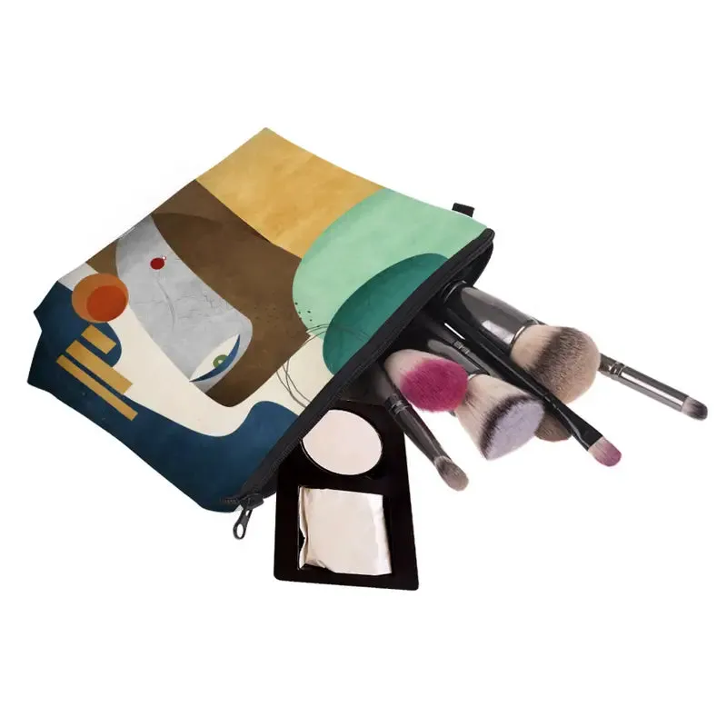 Waterproof Makeup Bag for Women - Roomy Travel Toiletry Bag with Fashionable Design