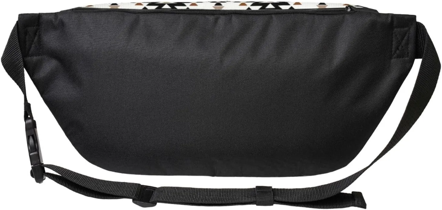 Western Large Fanny Pack for Men Women, Fashionable Waterproof Sports Crossbody Bags, Belt Bag for Travel Hiking Running (Aztec)