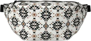 Western Large Fanny Pack for Men Women, Fashionable Waterproof Sports Crossbody Bags, Belt Bag for Travel Hiking Running (Aztec)