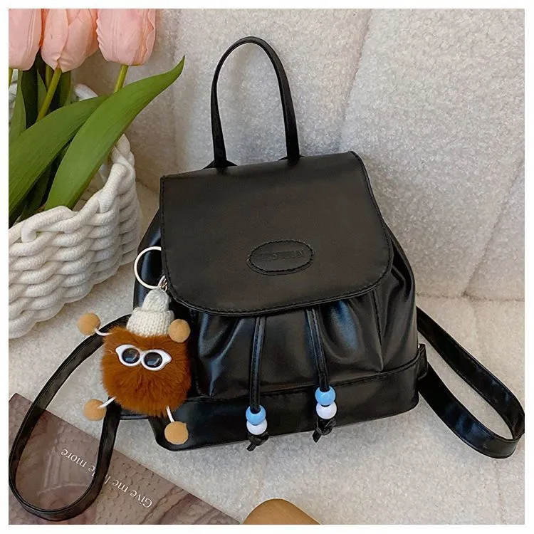 Wholesale New Fashionable Foreign Girl Retro Patchwork Backpack
