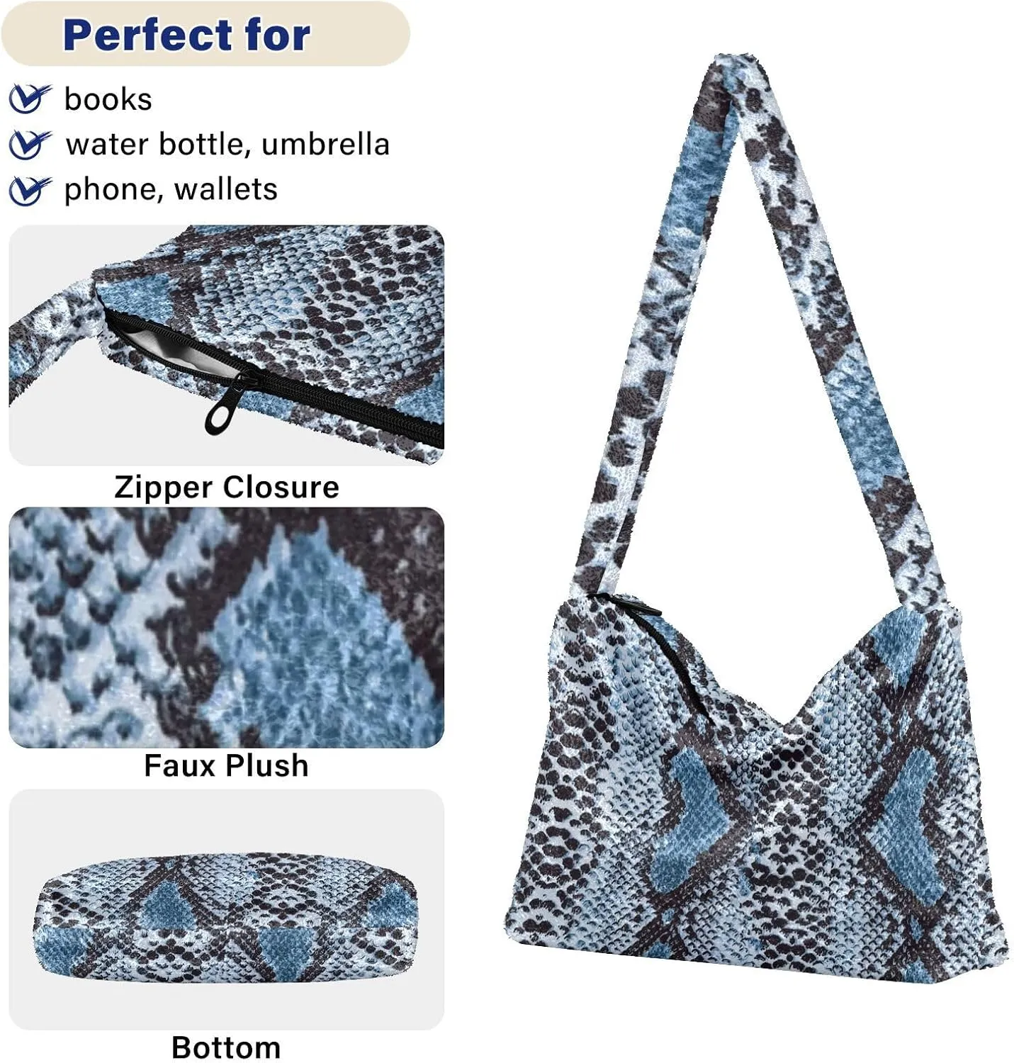 Women Boho Handbag Underarm Bag Tote Bag Shoulder Bag Crossbody Bag