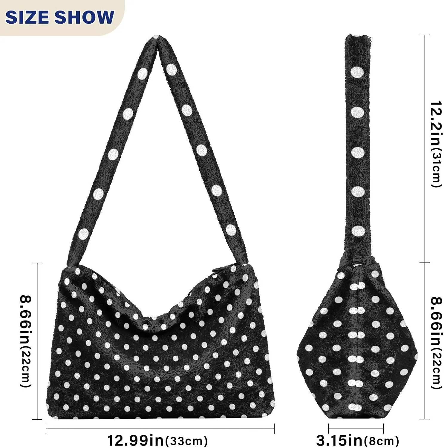 Women Boho Handbag Underarm Bag Tote Bag Shoulder Bag Crossbody Bag