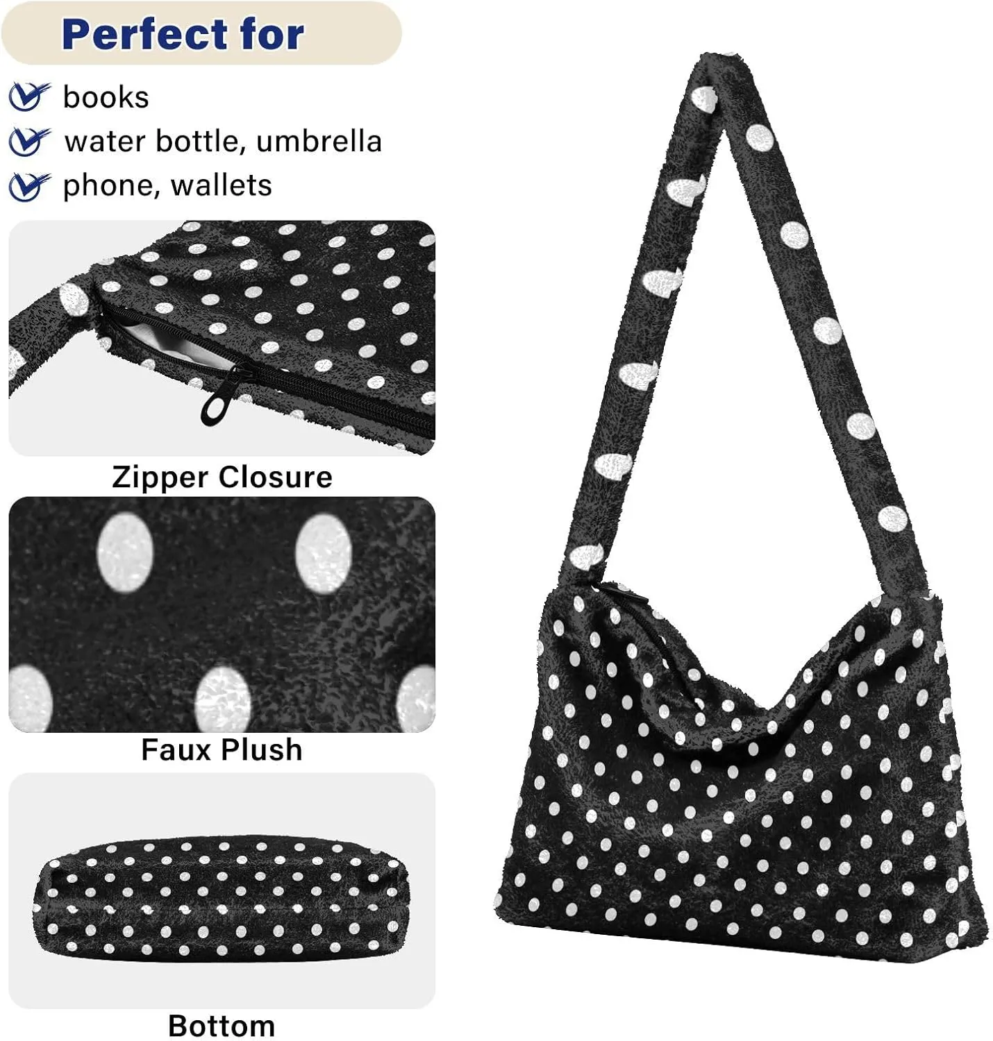 Women Boho Handbag Underarm Bag Tote Bag Shoulder Bag Crossbody Bag