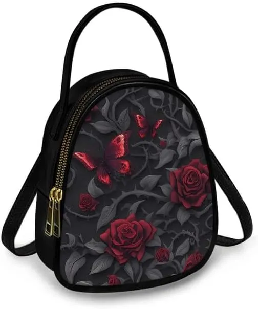 Women Travel Crossbody Cell Phone Purse, PU Leather Wallet Shoulder Bag Zipper Top Handle Handbag Multi Pocket