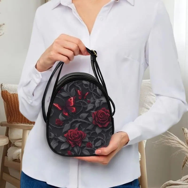 Women Travel Crossbody Cell Phone Purse, PU Leather Wallet Shoulder Bag Zipper Top Handle Handbag Multi Pocket
