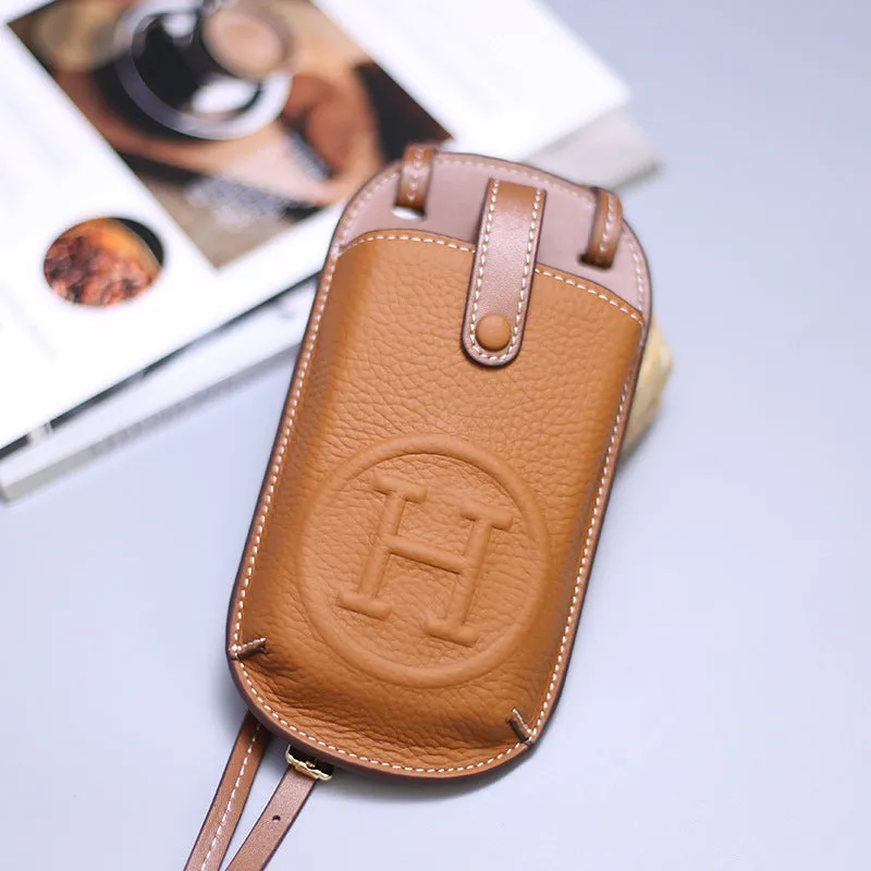 Women's Best-selling Packaging Cell Western Style Lightweight Genuine Phone Bags