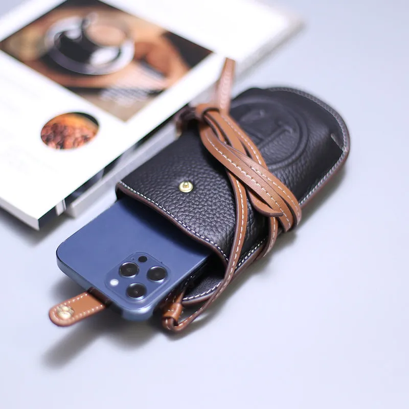 Women's Best-selling Packaging Cell Western Style Lightweight Genuine Phone Bags