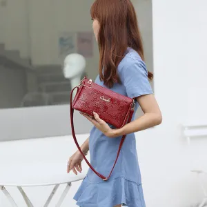 Women's Female Stall Running Rivers Lakes Rose Crossbody Bags