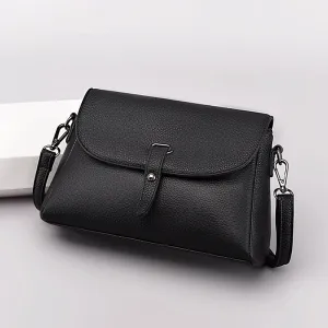 Women's Genuine Leather First Layer Cattlehide Fashion Tide Shoulder Bags