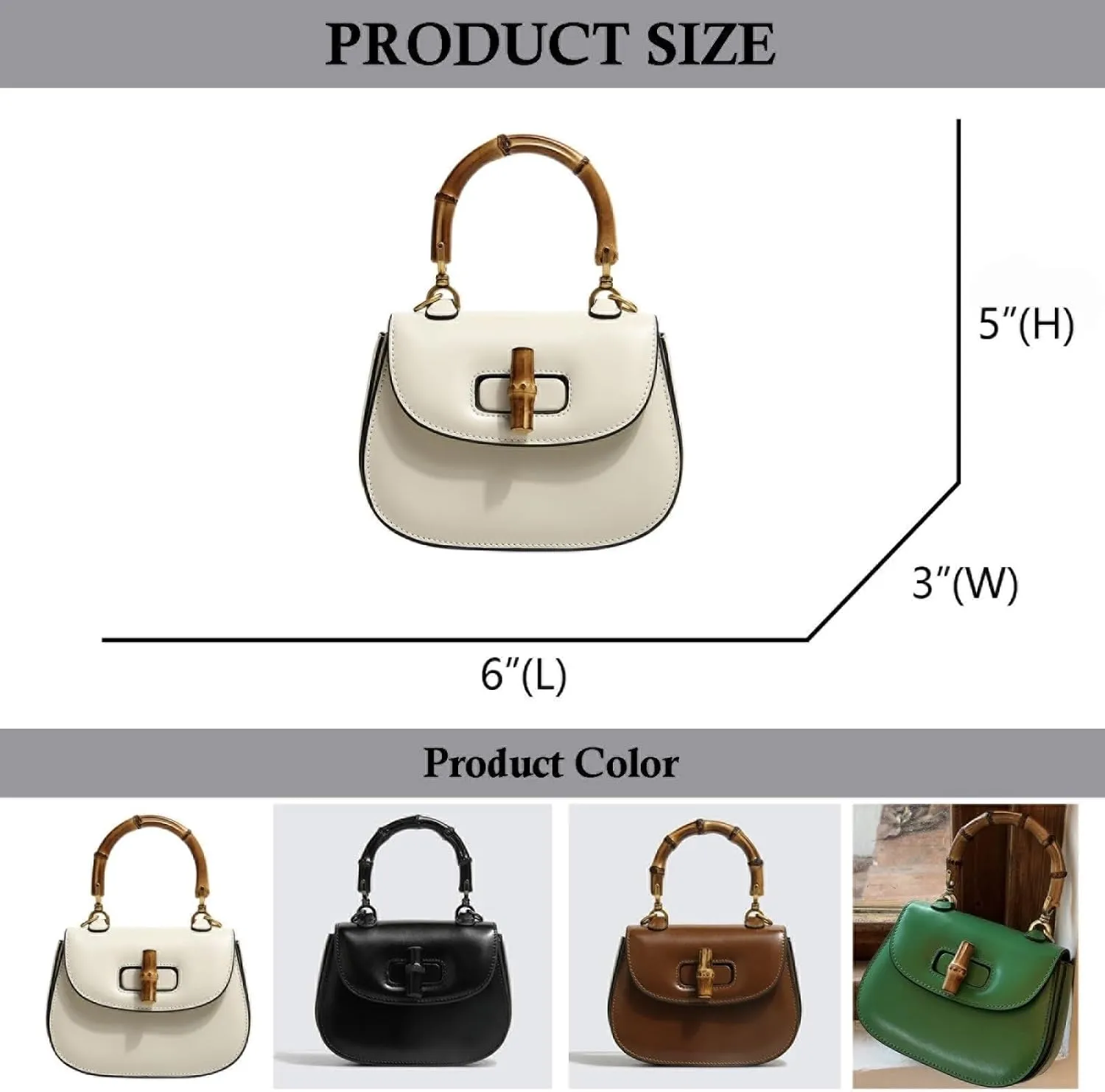 Women's Handbag Premium Texture Mahogany Vintage Crossbody Shoulder Bag Tote Bag Large Capacity Ladies Bag
