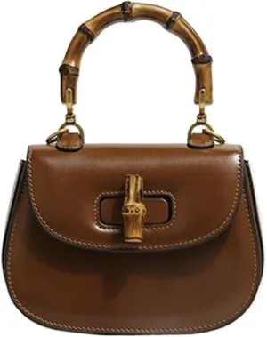 Women's Handbag Premium Texture Mahogany Vintage Crossbody Shoulder Bag Tote Bag Large Capacity Ladies Bag