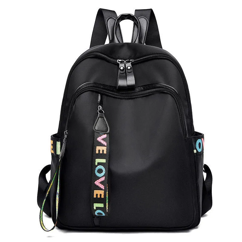 Women's Oxford Cloth Korean Fashionable Large Capacity Backpacks