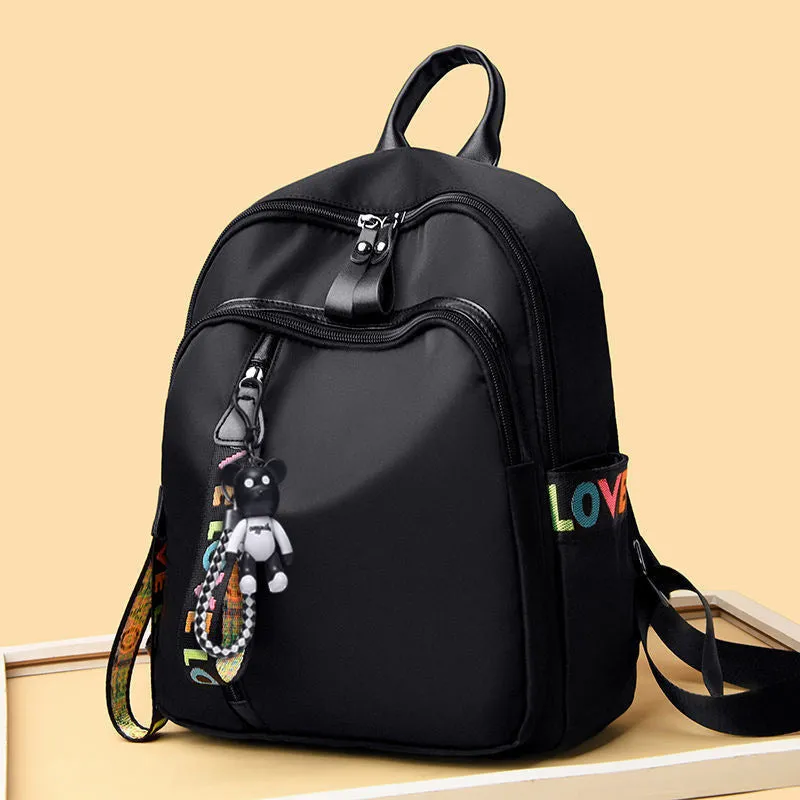 Women's Oxford Cloth Korean Fashionable Large Capacity Backpacks