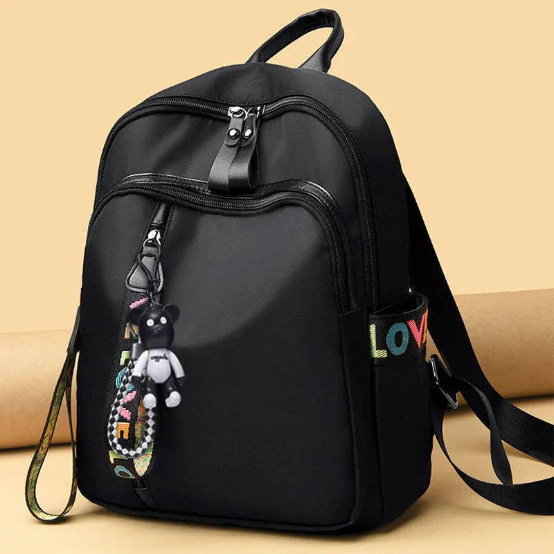 Women's Oxford Cloth Korean Fashionable Large Capacity Backpacks