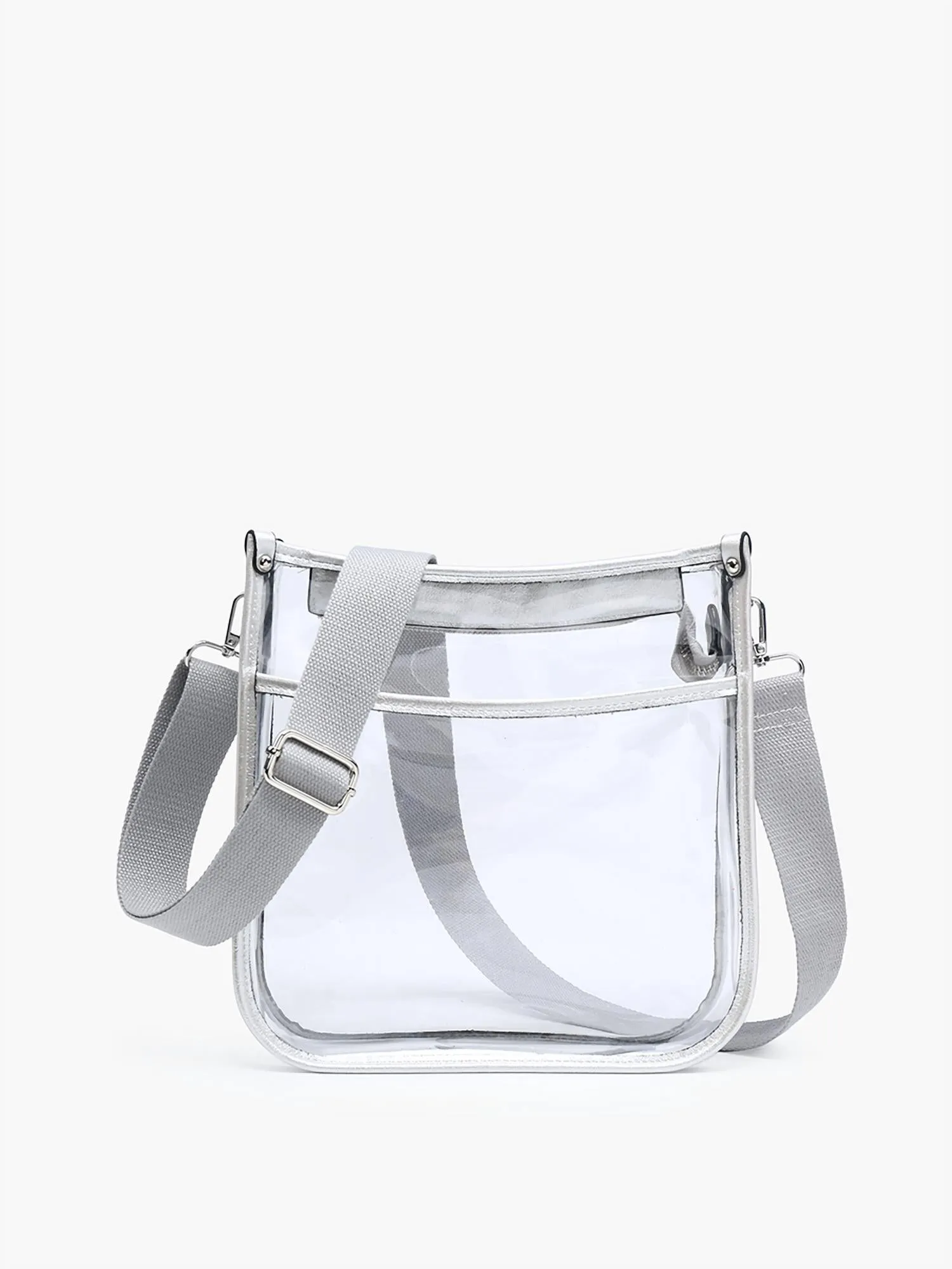 Women's Posie Clear Crossbody Bag In Silver