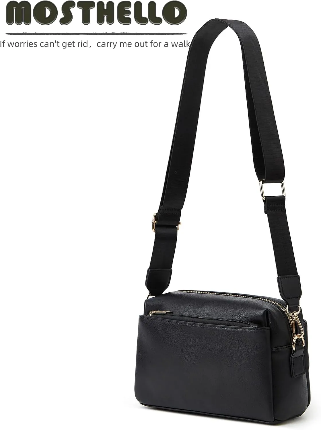 Women's Shoulder Bag, Minimalist Armpit Bag, PU Crossbody Bag, Adjustable Handbag, Small Square Bag