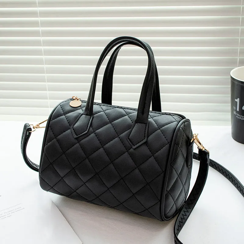 Women's Trendy Fashion Printed Pillow Diamond Embroidered Crossbody Bags