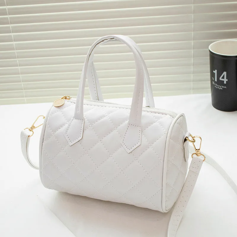 Women's Trendy Fashion Printed Pillow Diamond Embroidered Crossbody Bags