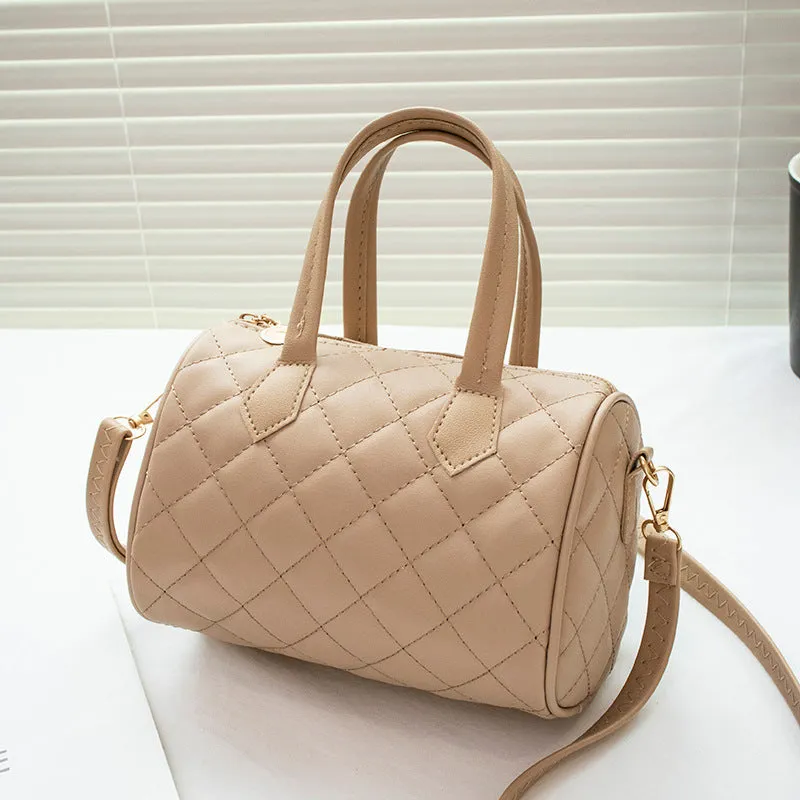 Women's Trendy Fashion Printed Pillow Diamond Embroidered Crossbody Bags