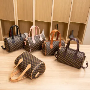 Women's Trendy Fashion Printed Pillow Diamond Embroidered Crossbody Bags