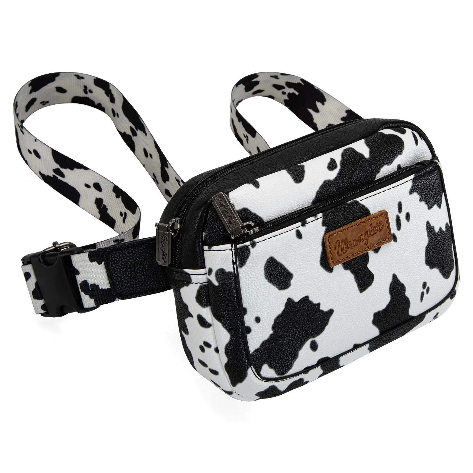 Wrangler Cow Print Fanny Pack