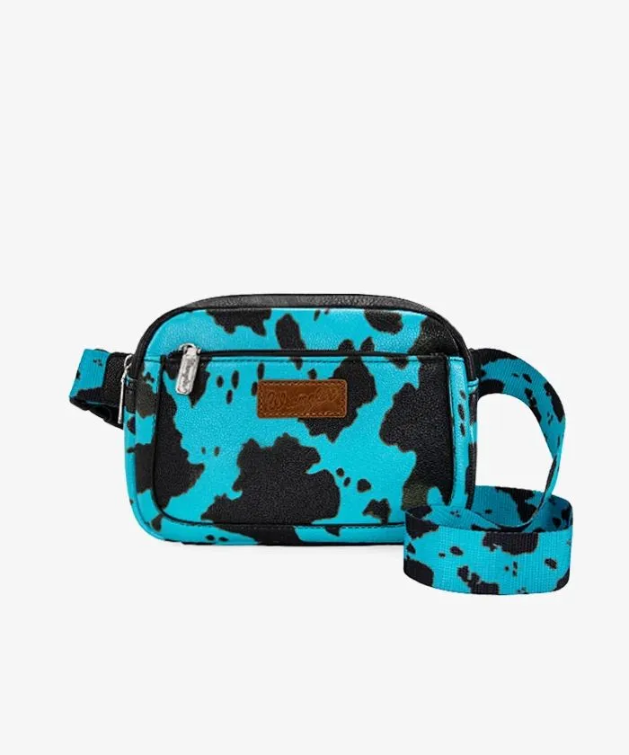 Wrangler Cow Print Fanny Pack