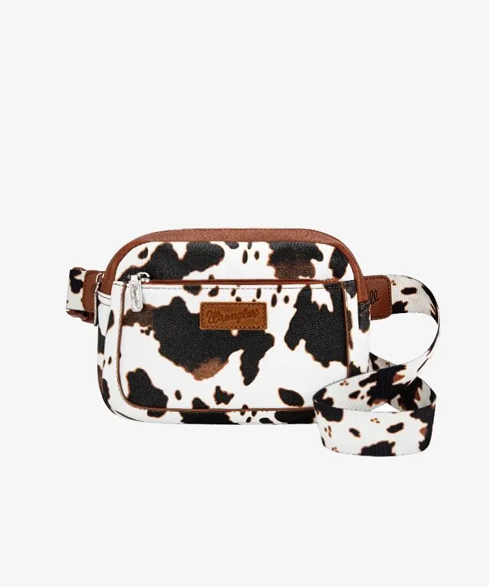 Wrangler Cow Print Fanny Pack