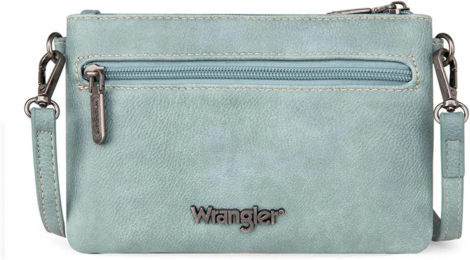 Wrangler Western Cowhide Crossbody Bags for Women Clutch Wristlet Purse