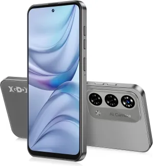 Xgody Unlock Phone Mate 60,6.79 Inch HD  Screen Smartphone,4G Dual SIM Cheap Mobile Phones 4GB  128GB Expanded 512G 5280mAh 21MP Camera T-Mobile Android Phone with Finger&Face Unlock Pearl Grey