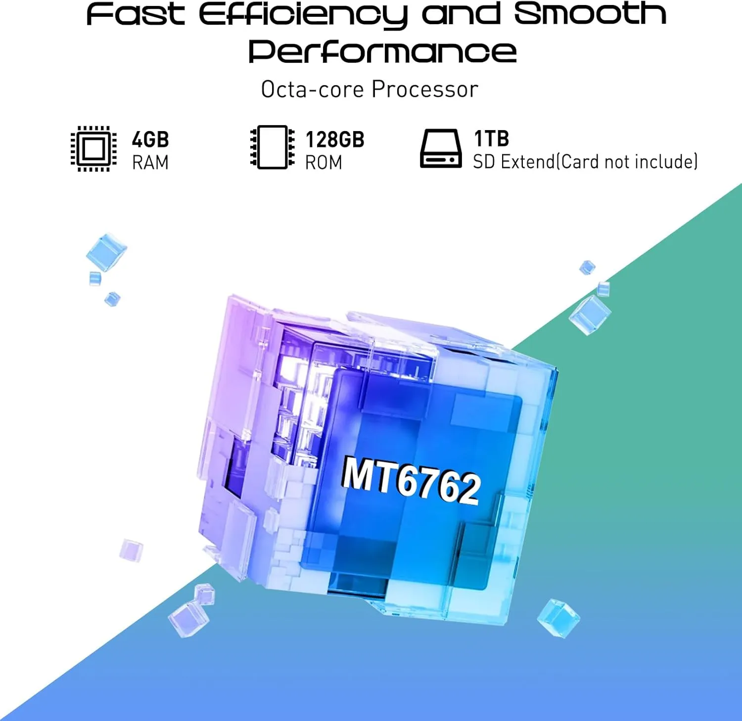 Xgody Unlock Phone Mate 60,6.79 Inch HD  Screen Smartphone,4G Dual SIM Cheap Mobile Phones 4GB  128GB Expanded 512G 5280mAh 21MP Camera T-Mobile Android Phone with Finger&Face Unlock Pearl Grey