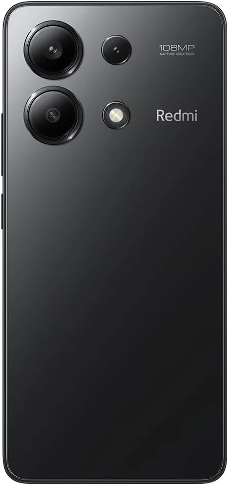 Xiaomi Redmi Note 13 4G LTE (128GB   6GB) 6.67" 108MP (for Tmobile Mint Tello & Global) Global Bands Unlocked (Midnight Black Global Version)