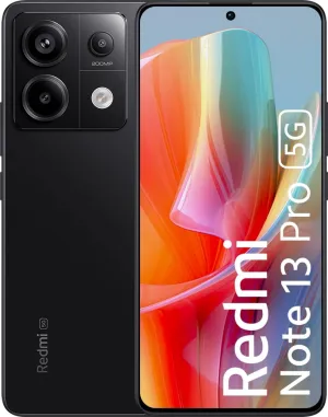 Xiaomi Redmi Note 13 Pro 5G (256GB   8GB) 6.67" 200MP (for Tmobile Mint Tello & Global) Global Version (Midnight Black)