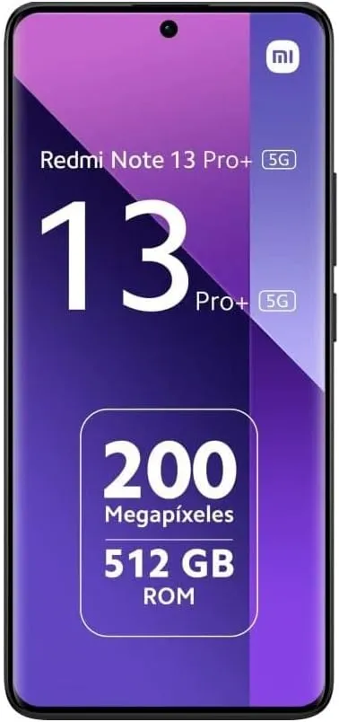 Xiaomi Redmi Note 13 PRO  Plus 5G   4G Lte (for Tmobile Mint Tello & Global) (512Gb   12Gb) 6.67 200Mp Triple cam Unlocked   (Midnight Black)