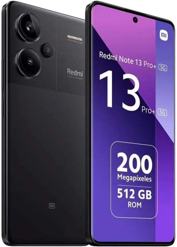 Xiaomi Redmi Note 13 PRO  Plus 5G   4G Lte (for Tmobile Mint Tello & Global) (512Gb   12Gb) 6.67 200Mp Triple cam Unlocked   (Midnight Black)