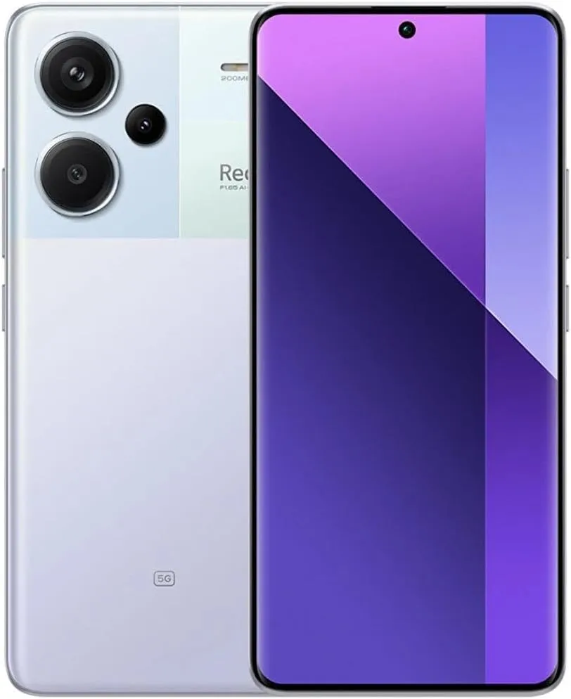 Xiaomi Redmi Note 13 Pro  Plus 5G   4G Lte (for Tmobile Mint Tello & Global) (512GB   12GB) 6.67" 200MP Triple Global Unlocked (Aurora Purple)