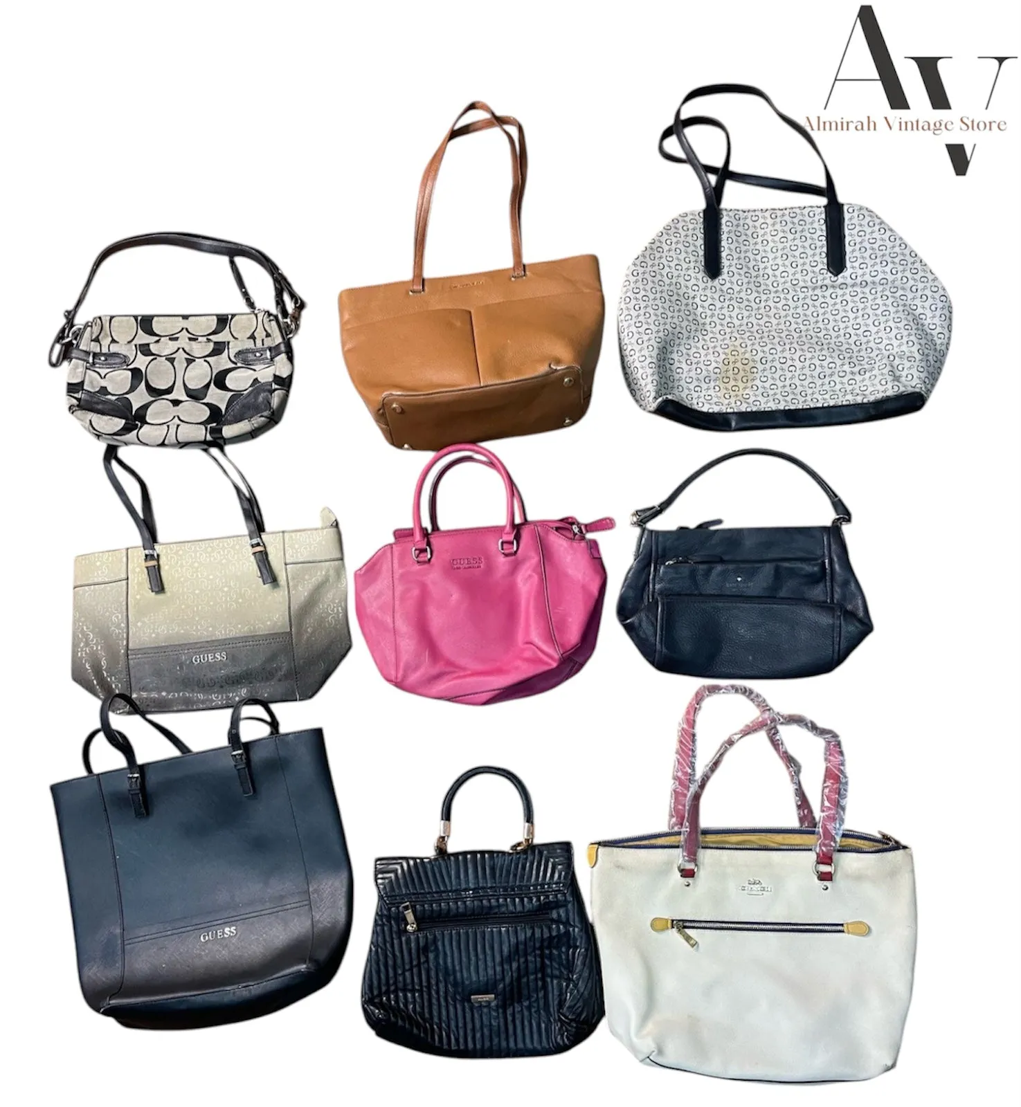 Y2k mixed brand bags (GUESS,coach,katespade Aldo,MK)