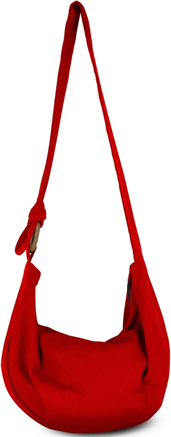 YOUR COZY Women's Crossbody Handbags Hippie bag Hobo Bags for Women Shoulder Sling Bag Hippie Tote Bag Hippie Purse
