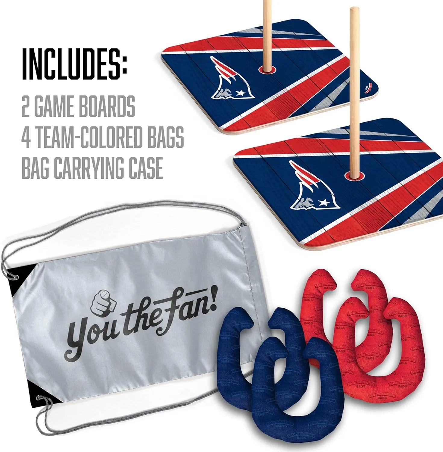 YouTheFan NFL Horseshoe Bags Game