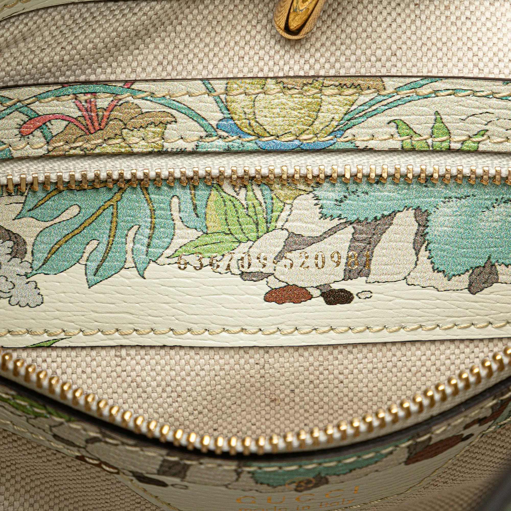 Yuko Higuchi Small Calfskin  Floral Print Jackie 1961