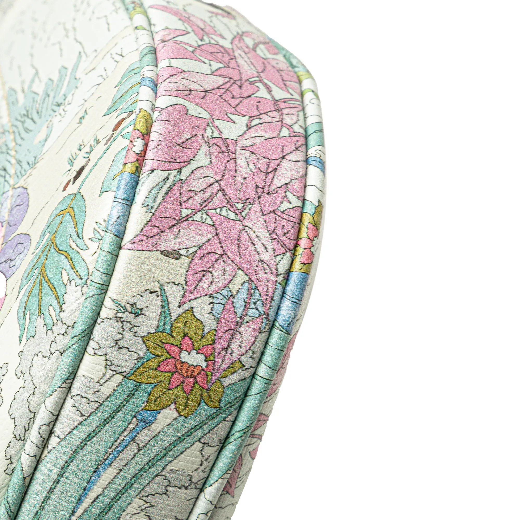 Yuko Higuchi Small Calfskin  Floral Print Jackie 1961