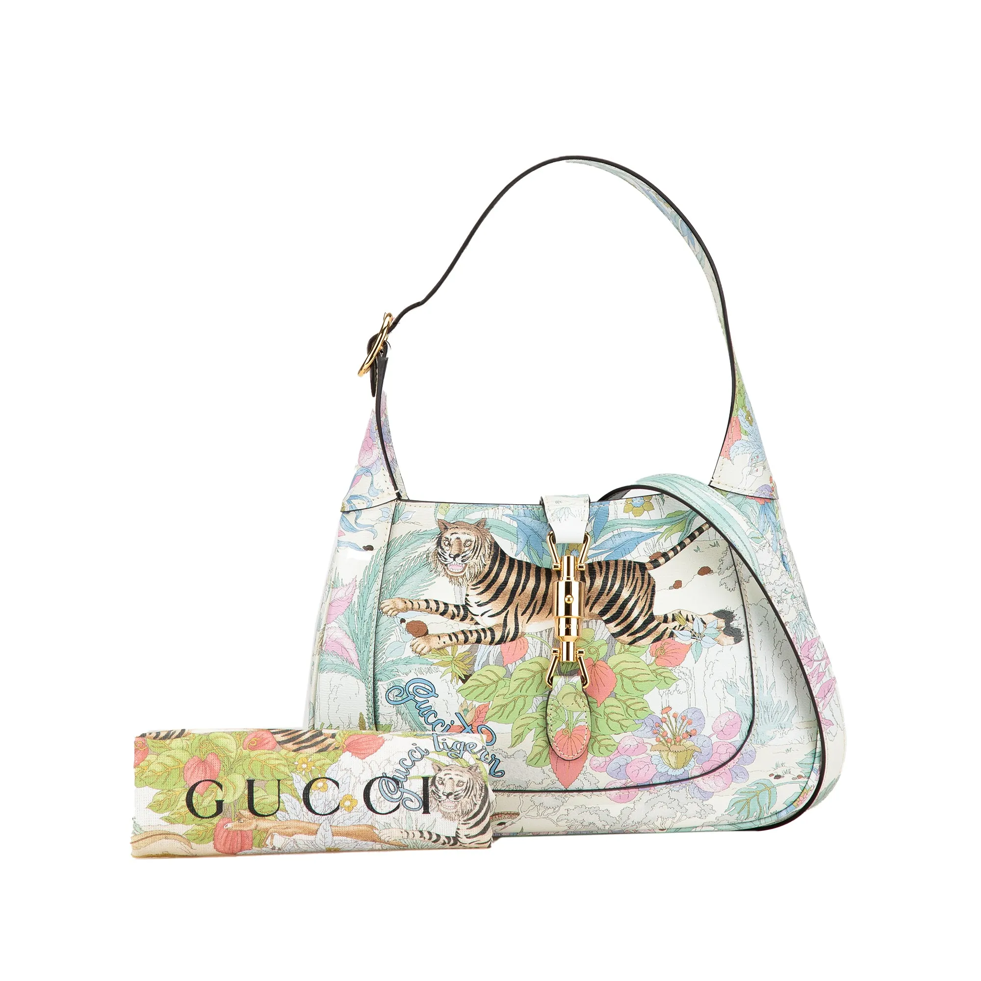 Yuko Higuchi Small Calfskin  Floral Print Jackie 1961