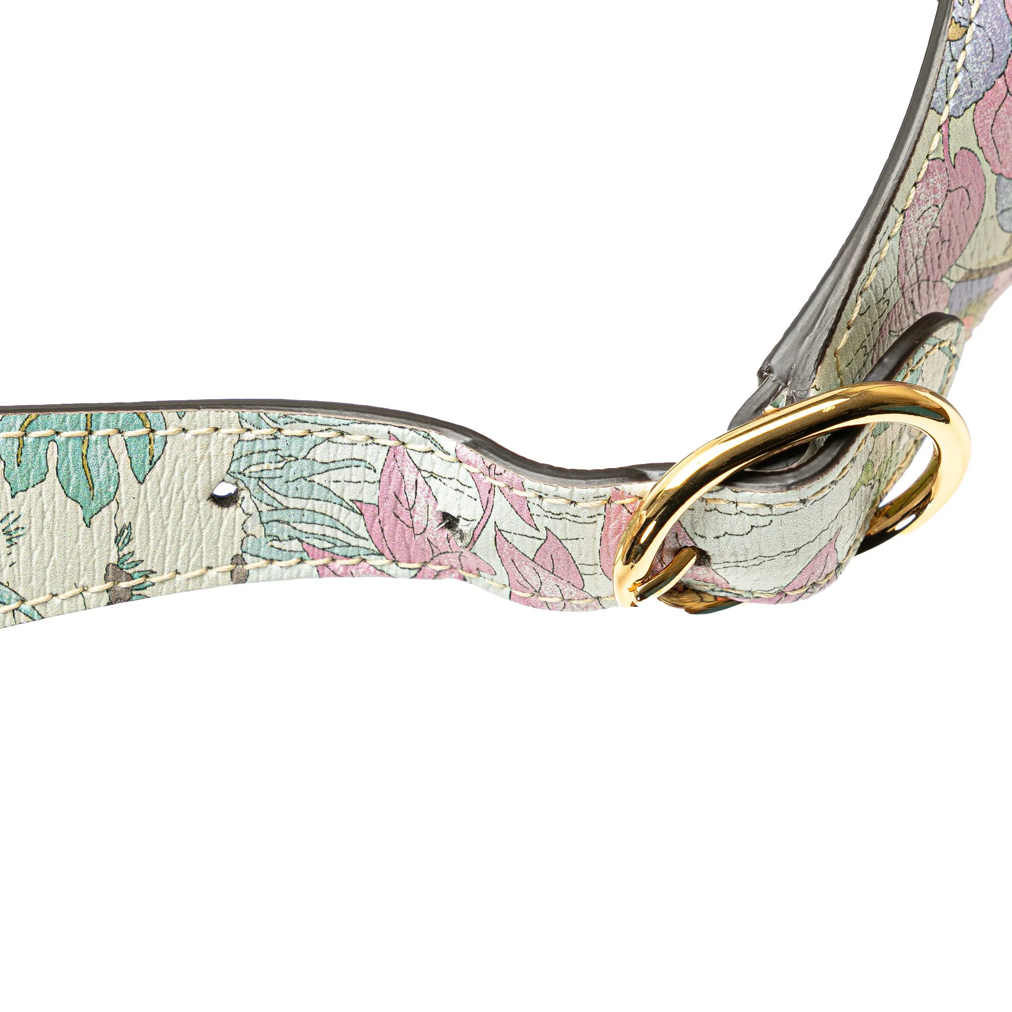 Yuko Higuchi Small Calfskin  Floral Print Jackie 1961