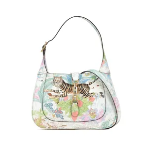 Yuko Higuchi Small Calfskin  Floral Print Jackie 1961